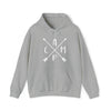 Camp Arrows Camping Beach Life | Unisex Hooded Hoodie Sweatshirt | Chill Stitch Clothing