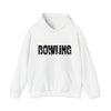 Bowling Silhouette Sport | Unisex Hooded Hoodie Sweatshirt | Embrace Your Vibe