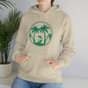 Beach Sweatshirt | Tree of Life Palm Beach | Unisex Hooded Hoodie Sweatshirt