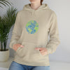 Abstract Sweatshirt | UFO Invasion Earth Life | Abstract Unisex Hooded Hoodie Sweatshirt