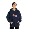 Doughnut Barbell Foodie Sweatshirt | Abstract Unisex Hooded Hoodie Sweatshirt
