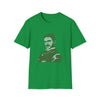 Nikola Tesla Science | Unisex Soft Style Tee T-Shirt | Calligram Word Design