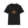 Abstract Shapes V32 Mystical Native Egyptian | Unisex Soft Style Tee T-Shirt | Embrace Your Vibe