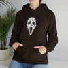 Ghost Face Bats Halloween Sweatshirt | Abstract Unisex Hooded Hoodie Sweatshirt