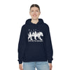 Bear Always Take Scenic Route | Unisex Hooded Hoodie Sweatshirt | Embrace Your Vibe