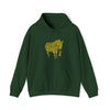 Abstract Sweatshirt | Nature of Crime Scene Horse | Abstract Unisex Hooded Hoodie Sweatshirt
