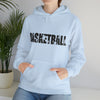 Basketball B-Ball Silhouette Sport | Unisex Hooded Hoodie Sweatshirt | Embrace Your Vibe