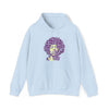 Jimmy Hendrix | Unisex Hooded Hoodie Sweatshirt | Calligram Word Design