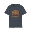 Burger Food Foodie | Abstract | Minimalist | Modern | Unisex Soft Style Tee T-Shirt | Embrace Your Vibe