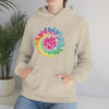 Chill Stitch – Girl Power Tie-Dye - Unisex Hooded Hoodie Sweatshirt – Embrace Your Vibe