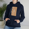 Abstract Shapes V7 Face Sketch | Abstract | Minimalist | Modern Unisex Hooded Hoodie Sweatshirt | Embrace Your Vibe