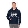Bear Always Take Scenic Route | Unisex Hooded Hoodie Sweatshirt | Embrace Your Vibe