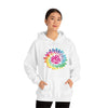 Chill Stitch – Girl Power Tie-Dye - Unisex Hooded Hoodie Sweatshirt – Embrace Your Vibe