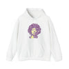 Jimmy Hendrix | Unisex Hooded Hoodie Sweatshirt | Calligram Word Design