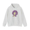 Jimmy Hendrix | Unisex Hooded Hoodie Sweatshirt | Calligram Word Design