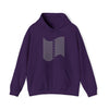Abstract Shapes V3 Wave Lines | Abstract | Minimalist | Modern Unisex Hooded Hoodie Sweatshirt | Embrace Your Vibe