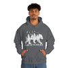 Bear Always Take Scenic Route | Unisex Hooded Hoodie Sweatshirt | Embrace Your Vibe