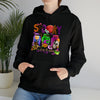 Halloween Sweatshirt | Spooky Season Specimen Jars | Unisex Hooded Hoodie Sweatshirt