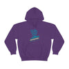 Chill Stitch – Hike More Worry Less - Unisex Hooded Hoodie Sweatshirt – Embrace Your Vibe