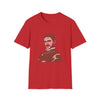 Nikola Tesla Science | Unisex Soft Style Tee T-Shirt | Calligram Word Design