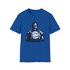 Michael Jordan Basketball | Unisex Soft Style Tee T-Shirt | Calligram Word Design