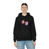 Doughnut Barbell Foodie Sweatshirt | Abstract Unisex Hooded Hoodie Sweatshirt