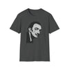 Salvador Dali Artist | Unisex Soft Style Tee T-Shirt | Calligram Word Design
