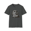 Ludwig van Beethoven Symphony Music Conductor | Unisex Soft Style Tee T-Shirt | Calligram Word Design