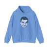 Mr Bean | Unisex Hooded Hoodie Sweatshirt | Calligram Word Design