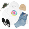 Chill Stitch – Girl Power Tie-Dye - Unisex Hooded Hoodie Sweatshirt – Embrace Your Vibe