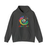 Hippie Sweatshirt | Soul Rainbow Color Wheel Splash | Unisex Hooded Hoodie Sweatshirt