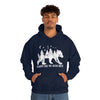 Bear Always Take Scenic Route | Unisex Hooded Hoodie Sweatshirt | Embrace Your Vibe