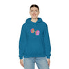 Doughnut Barbell Foodie Sweatshirt | Abstract Unisex Hooded Hoodie Sweatshirt
