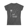 Just Breath Shirt | Dandelion Relaxation | Women's Soft style Tee T-Shirt