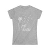 Just Breath Shirt | Dandelion Relaxation | Women's Soft style Tee T-Shirt