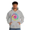 Chill Stitch – Girl Power Tie-Dye - Unisex Hooded Hoodie Sweatshirt – Embrace Your Vibe