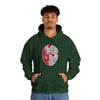Jason Friday Halloween | Unisex Hooded Hoodie Sweatshirt | Embrace Your Vibe | Calligram Word Design