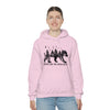 Bear Always Take Scenic Route | Unisex Hooded Hoodie Sweatshirt | Embrace Your Vibe