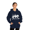 Bear Always Take Scenic Route | Unisex Hooded Hoodie Sweatshirt | Embrace Your Vibe