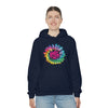 Chill Stitch – Girl Power Tie-Dye - Unisex Hooded Hoodie Sweatshirt – Embrace Your Vibe