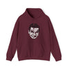 Mr Bean | Unisex Hooded Hoodie Sweatshirt | Calligram Word Design