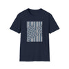 Abstract Woven Fabric Shapes V30 | Unisex Soft Style Tee T-Shirt | Embrace Your Vibe