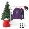 Chill Stitch –Tie-dye Peace Hand - Unisex Hooded Hoodie Sweatshirt – Embrace Your Vibe