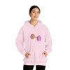 Doughnut Barbell Foodie Sweatshirt | Abstract Unisex Hooded Hoodie Sweatshirt