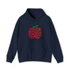 Teacher Life Sweatshirt | Teaching Flower Apple | Unisex Hooded Hoodie Sweatshirt