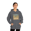 Chill Stitch – One Life Live It Mountans - Unisex Hooded Hoodie Sweatshirt – Embrace Your Vibe
