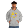 Butterflies Sunflower | Unisex Hooded Hoodie Sweatshirt | Embrace Your Vibe
