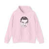 Mr Bean | Unisex Hooded Hoodie Sweatshirt | Calligram Word Design
