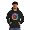 Chill Stitch – Girl Power Tie-Dye - Unisex Hooded Hoodie Sweatshirt – Embrace Your Vibe