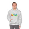 Chill Stitch – VW Tie-dye Van - Unisex Hooded Hoodie Sweatshirt – Embrace Your Vibe
